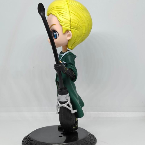 Draco Malfoy Q Posket figure Harry Potter Slytherin Quidditch 15cm like new
