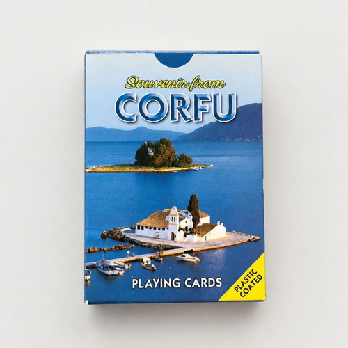 Corfu Playing Cards pack of 54, souvenir collectible