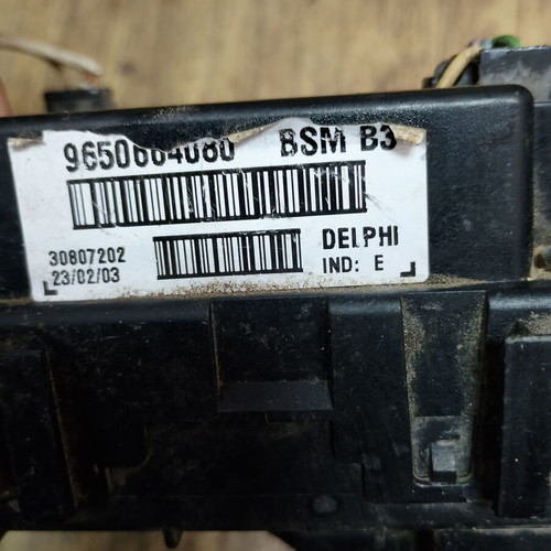 BSM module for Peugeot 307 BSM B3 Delphi 9650664080 used