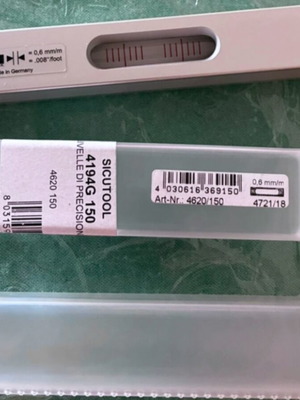 Roeckle Sicutool 4620/150 Precision Level New