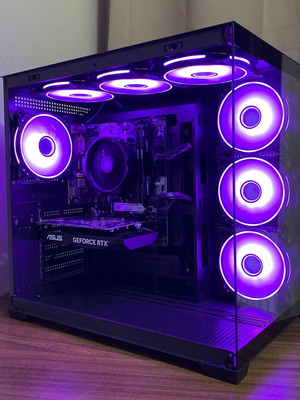 Gaming PC RTX 3050 6GB Ryzen 5 16GB RAM 500GB NVMe σαν καινούργιο