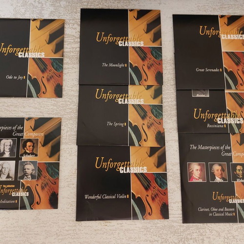 Unforgettable Classics 8 CD new, classical music