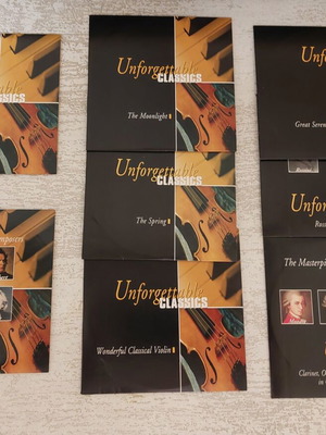 Unforgettable Classics 8 CD new, classical music