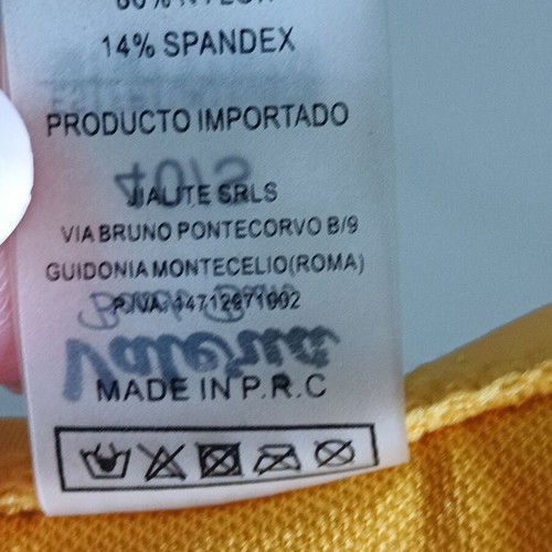 Valeria Beach Bum bikini new, size Small, yellow
