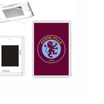 Μαγνήτης ψυγείου Aston Villa με διάφανη ακρυλική κορνίζα φωτογραφιών