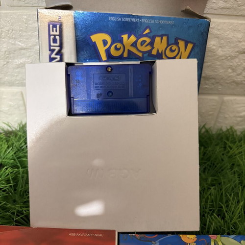 Pokemon Sapphire Version Game Boy Advance used with manual