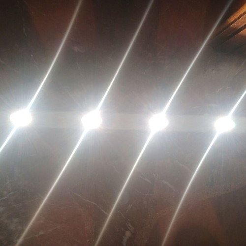 Wall light 22cm with switch and warm color, new