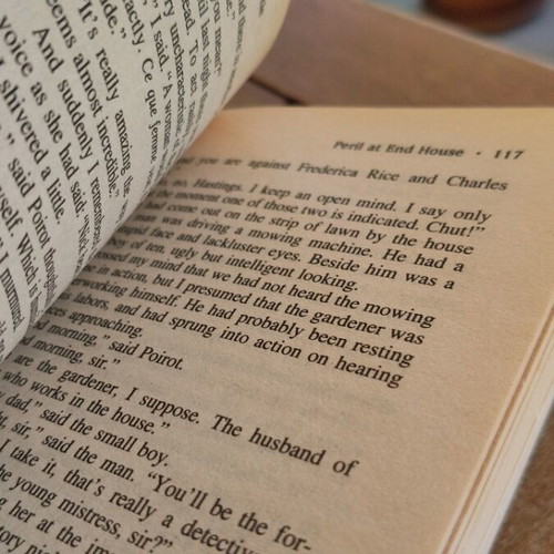 Agatha Christie mystery book set, 3 English novels