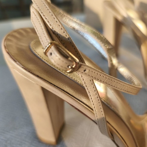 Artisti Romani Athens leather sandals new, size 40