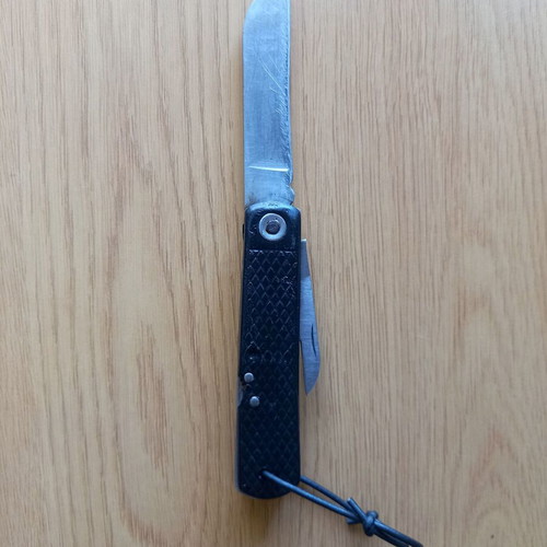 Greek Army Folding Knife 1973 used