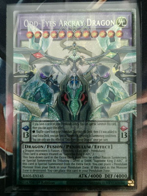 Odd-Eyes Arcray Dragon RA05 Mint
