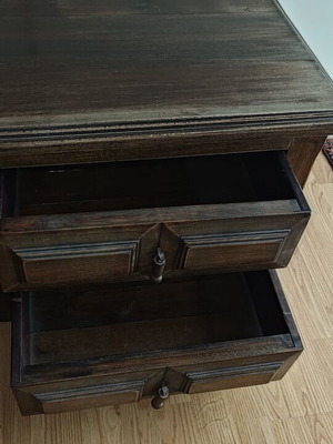 Two nightstands used, solid wood, classic design
