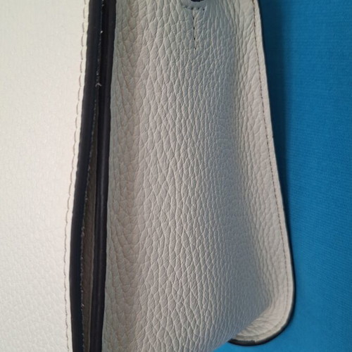 Furla leather bag like new, ivory with gold details
