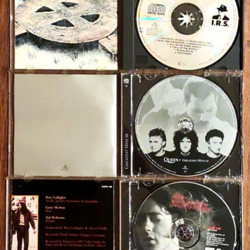 CDs like new, excellent sound quality, tested