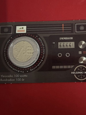 2€ coin card Φιλανδια 2026 καινούργιο