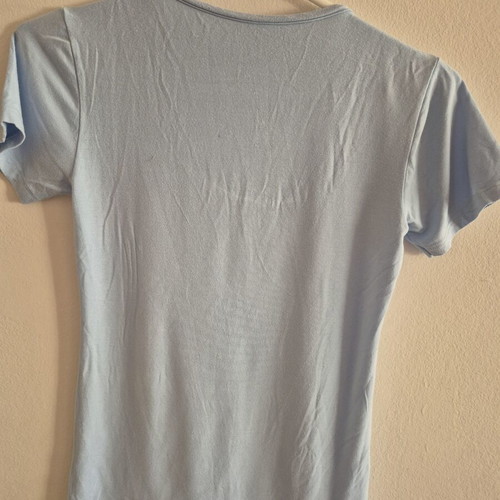 T-shirt used, turquoise, size S