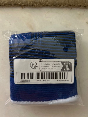 Blue ankle compression socks like new