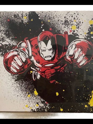 Iron Man canvas print new, sealed