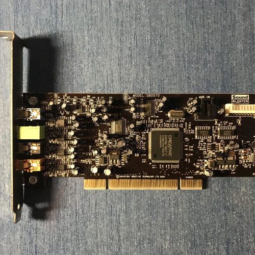 Κάρτα ήχου Creative Labs Sound Blaster SB0570 Audigy SE 7.1 Channel PCI μεταχειρισμένη