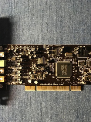 Κάρτα ήχου Creative Labs Sound Blaster SB0570 Audigy SE 7.1 Channel PCI μεταχειρισμένη