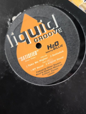 H2O Feat.Billie Satisfied vinyl record used