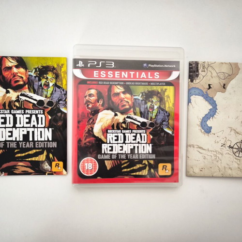 Red Dead Redemption GOTY + Undead Nightmare PS3 game