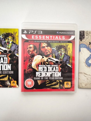 Red Dead Redemption GOTY + Undead Nightmare PS3 game