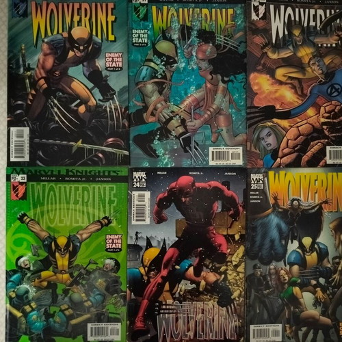 Wolverine #20-25 Enemy of the State complete storyline