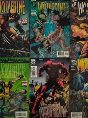 Wolverine #20-25 Enemy of the State complete storyline