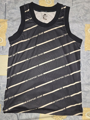 Nike SB Skate Retro Men's Tank Top medium black dri-fit like new