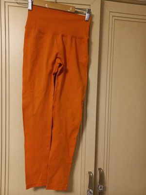 Actius elastic leggings orange like new size M