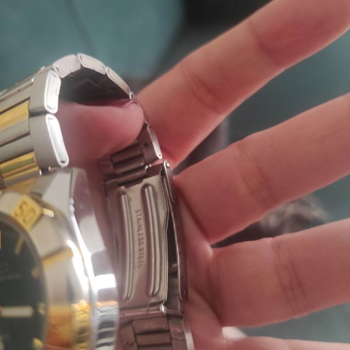 Seiko men's watch used, vintage, silver