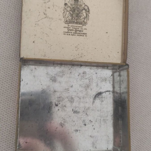 State Express 555 Iron Cigarette Box used