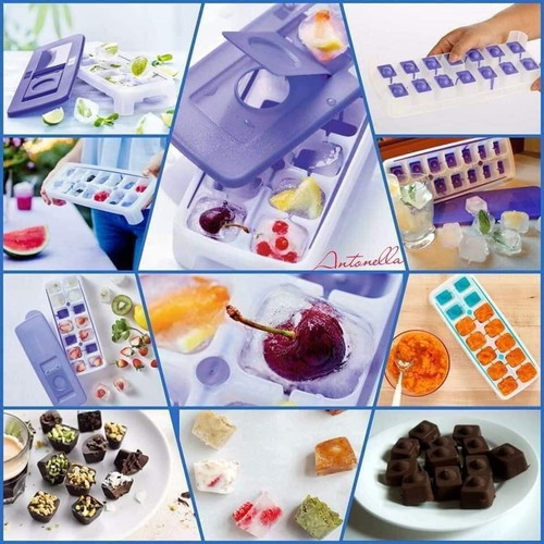 Tupperware ice tray for 14 large ice cubes