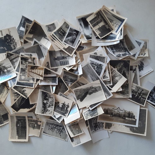 German Army vintage photos used, pack of 125