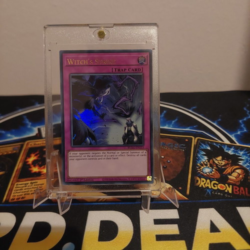 Witch's Strike Trap Card like new