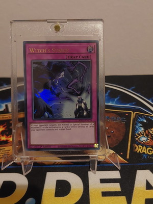 Witch's Strike Trap Card like new