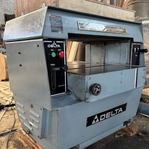 Wide 63cm Thickness Planer used, fully functional