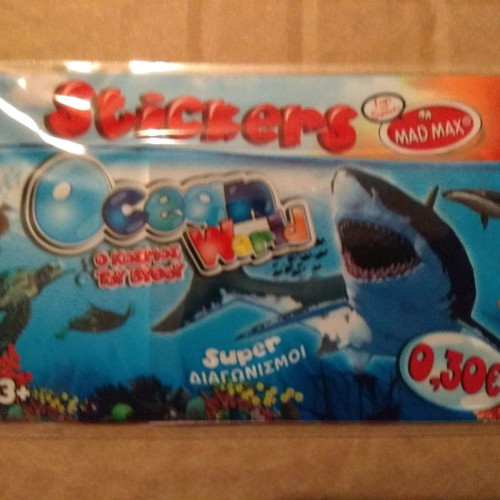 Madmax Ocean World collection set with album and 150 stickers, new