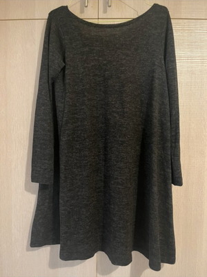 Oversized winter dress Celestino like new, dark gray, size S