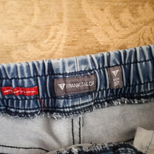 Jean denim shorts used, set of 2 pieces