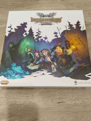 Dungeonology The Expedition board game with expansion new