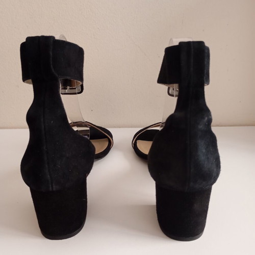 Toral Suede Sandals like new, women's size 38, black