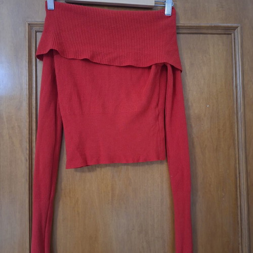 Women's blouse red, one size, very soft, new