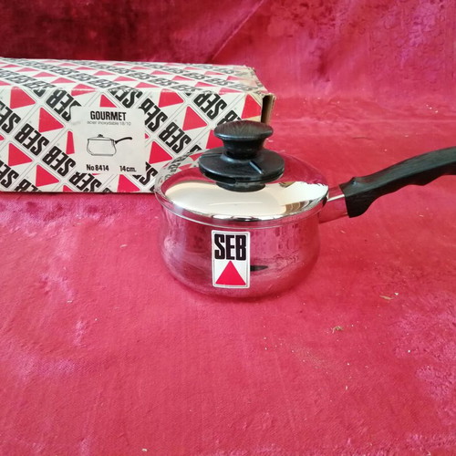 Seb Gourmet 14 cm Stainless Steel Saucepan new from 1990