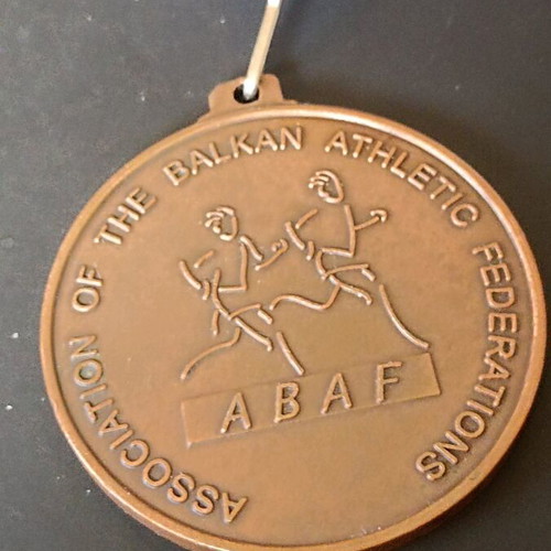 Bronze medal Balkan Athletics Games Tripoli 2006 like new