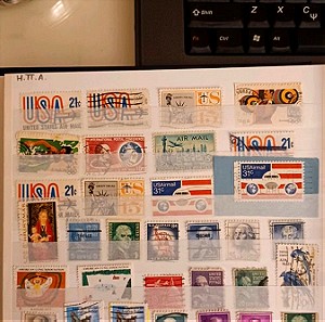 Γραμματόσημα ΗΠΑ πακέτο