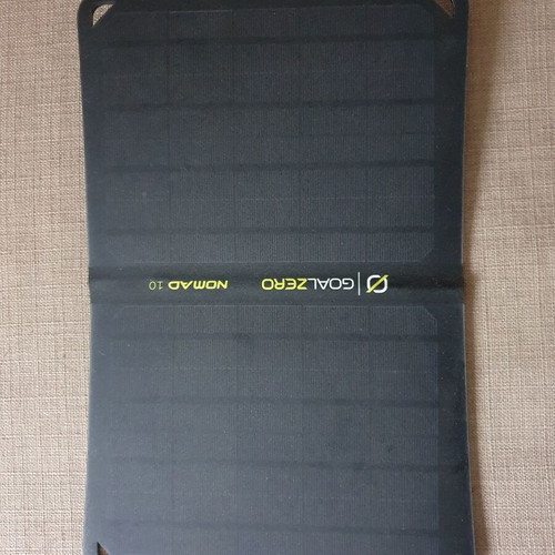Nomad 10 Goal Zero portable solar charger like new