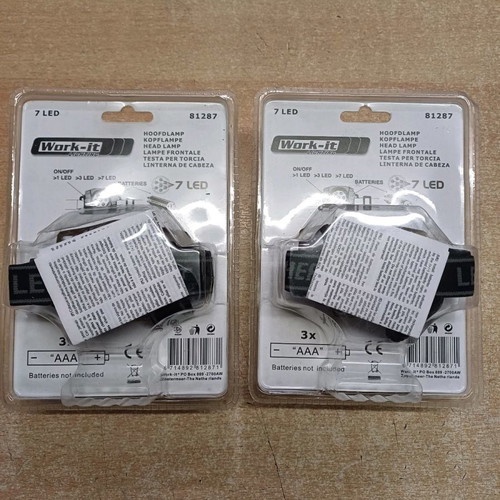 Headlamps set of 2 pieces