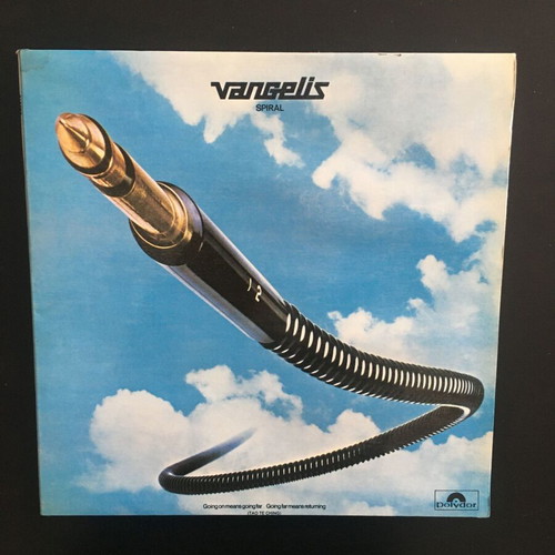 Vangelis Spiral LP used, electronic music 1977